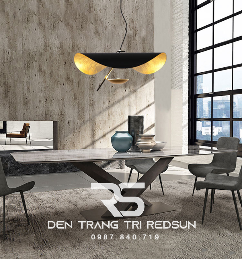 Đèn Thả Bàn Ăn Hiện Đại Phi Thuyền Phong Cách Bắc Âu CDT-T017