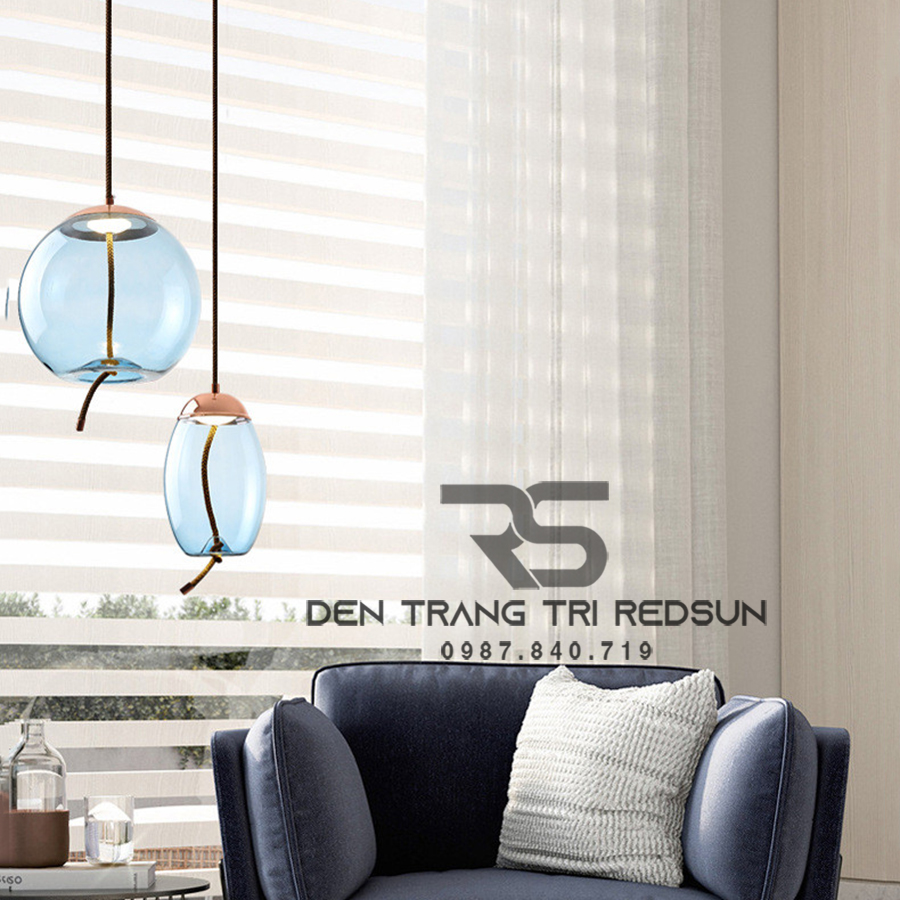 Đèn Thả Bàn Ăn Hiện Đại Bắc Âu Choá Thuỷ Tinh CDT-T032