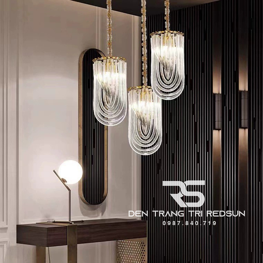 Đèn Thả Trần Hiện Đại Phong Cách Bắc Âu Pha Lê DC-L013