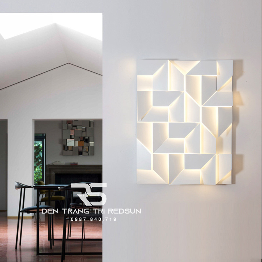 Tranh Đèn Treo Tường Nghệ Thuật Trang Trí Phòng Khách, Phòng Ngủ, Hành Lang Phong Cách Bắc Âu DDC-006