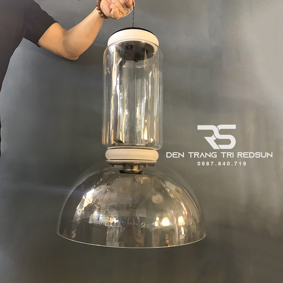 Đèn Thả Bàn Ăn Hiện Đại Phong Cách Italia Chóa Thủy Tinh CDT-T056