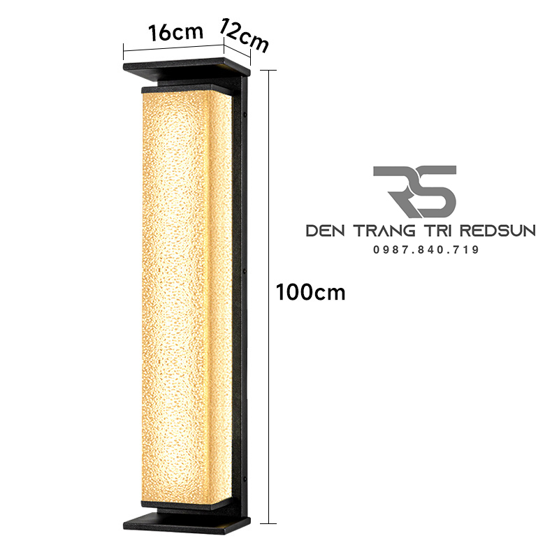 Đèn Tường Chống Nước Trang Trí Ngoài Trời Nhà Hàng, Khách Sạn, Biệt Thự, Nhà Ở DTOD-002