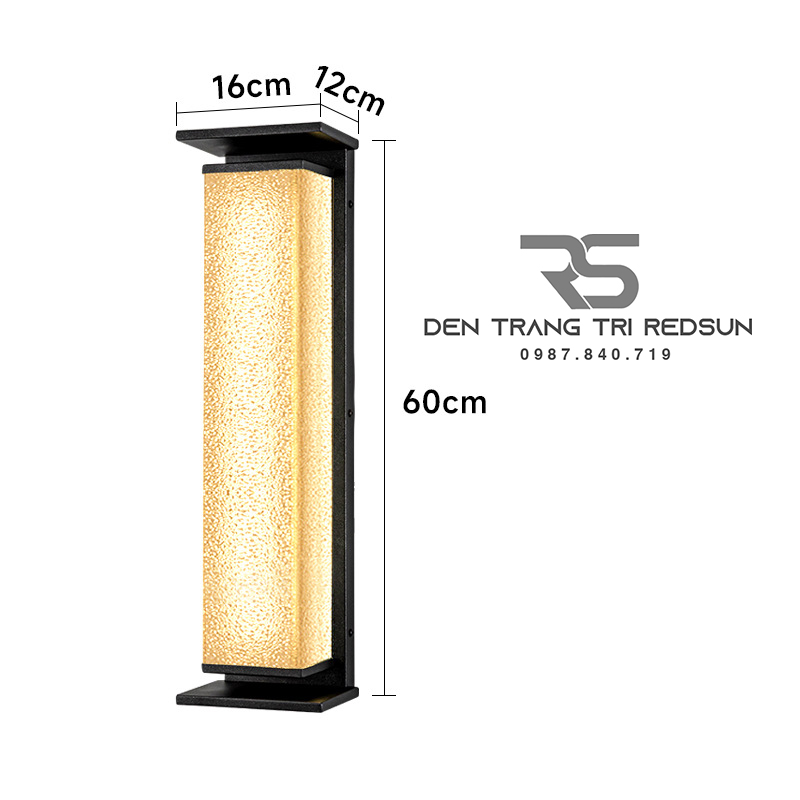 Đèn Tường Chống Nước Trang Trí Ngoài Trời Nhà Hàng, Khách Sạn, Biệt Thự, Nhà Ở DTOD-002