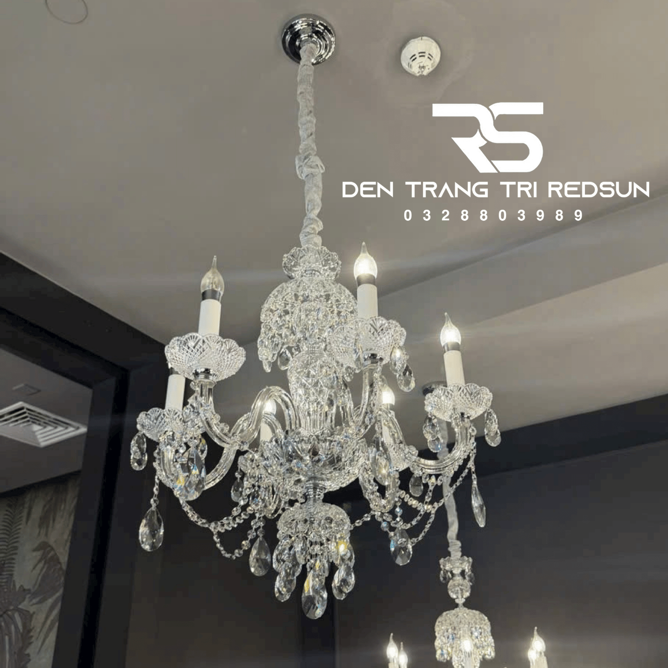 Đèn Chùm Pha Lê Phòng Khách, Nhà Hàng, Khách Sạn, Phong Cách Cổ Điển DC9903