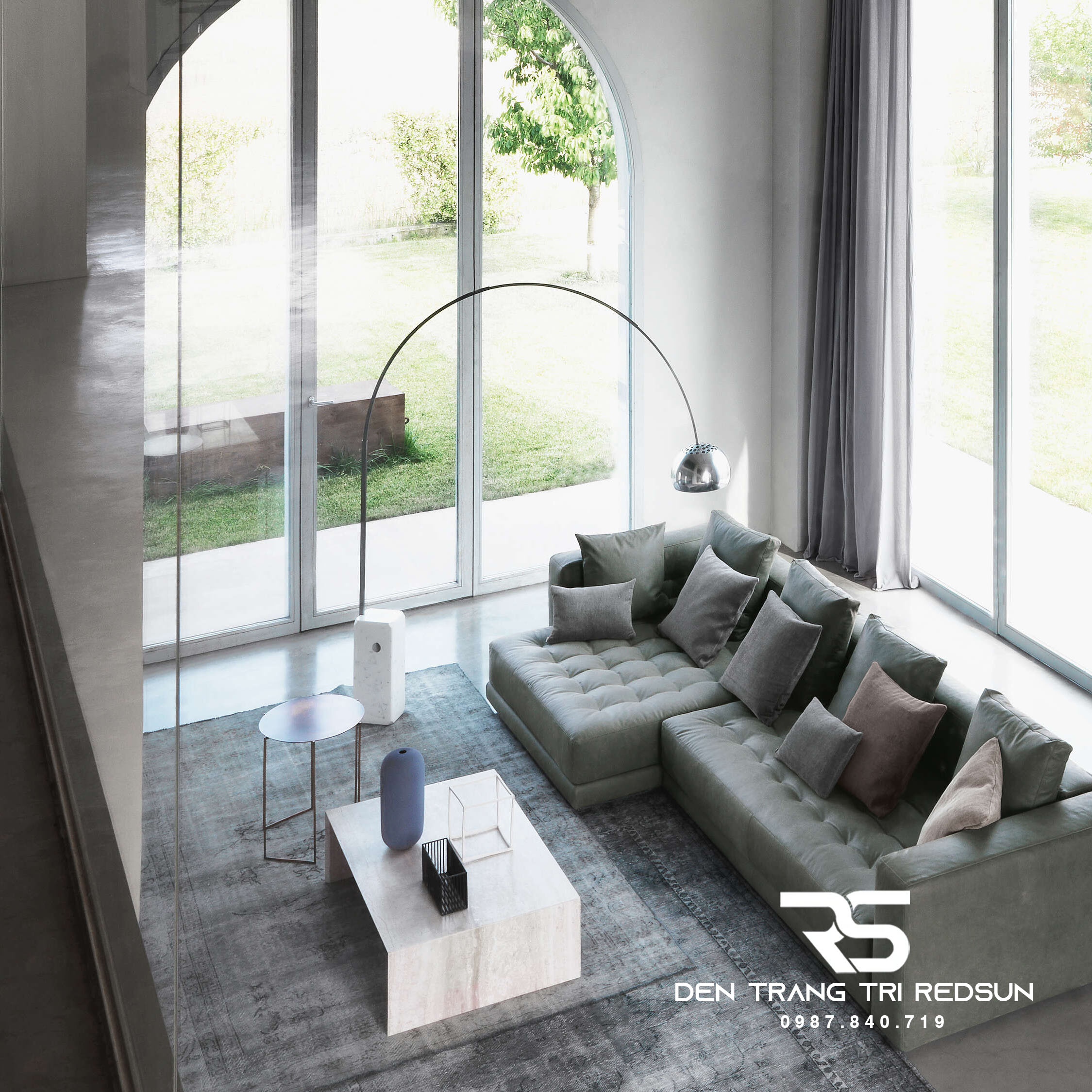 Đèn Sàn Hiện Đại Phong Cách Italia DS2043