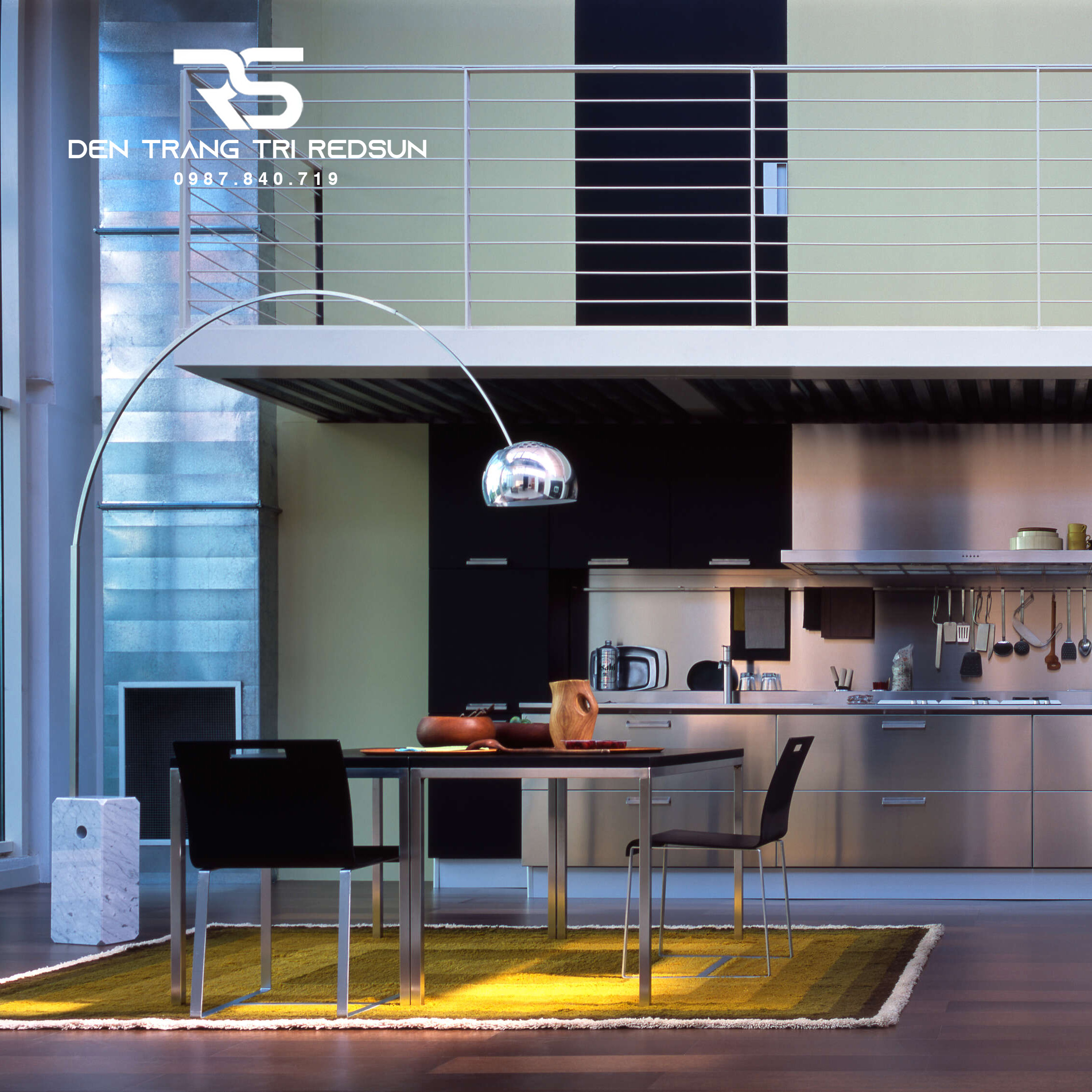 Đèn Sàn Hiện Đại Phong Cách Italia DS2043