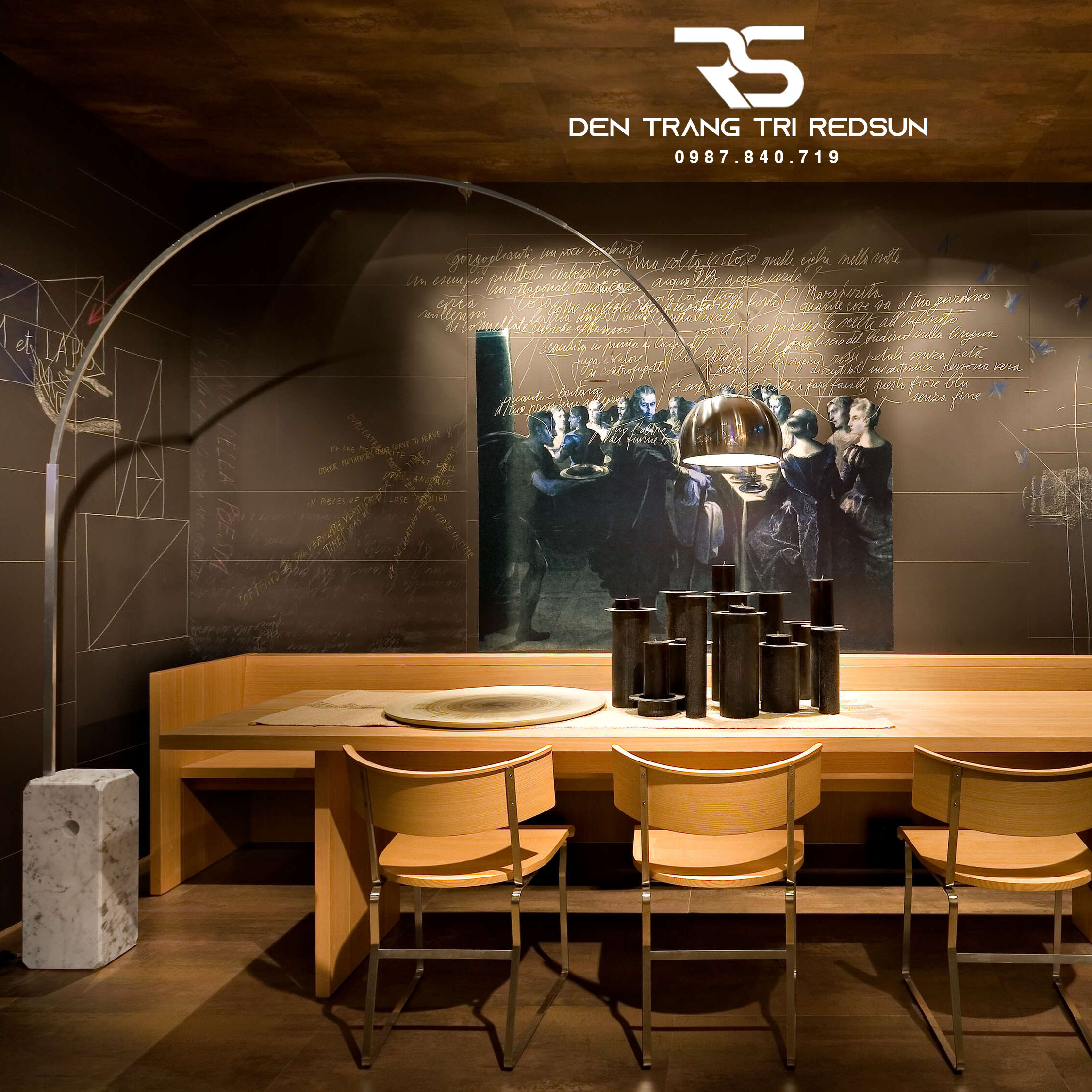 Đèn Sàn Hiện Đại Phong Cách Italia DS2043