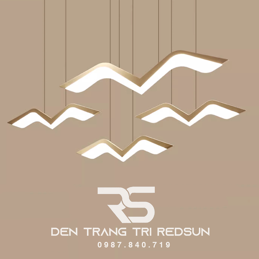 Đèn Thả Bàn Ăn Hiện Đại Bắc Âu Chim Én CDT-T027/CDT-T028/CDT-T029