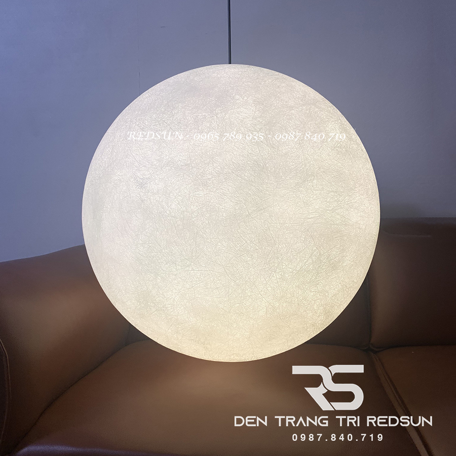 Đèn Thả Trần Hiện Đại Bắc Âu Mặt Trăng Chất Liệu Composite CDT-T014