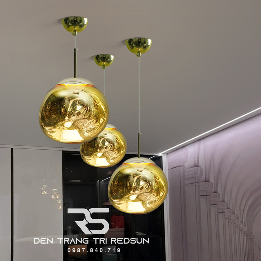 Đèn Thả Trần Hiện Đại Nham Thạch Phong Cách Bắc Âu Chất Liệu Thuỷ Tinh CDT-T053