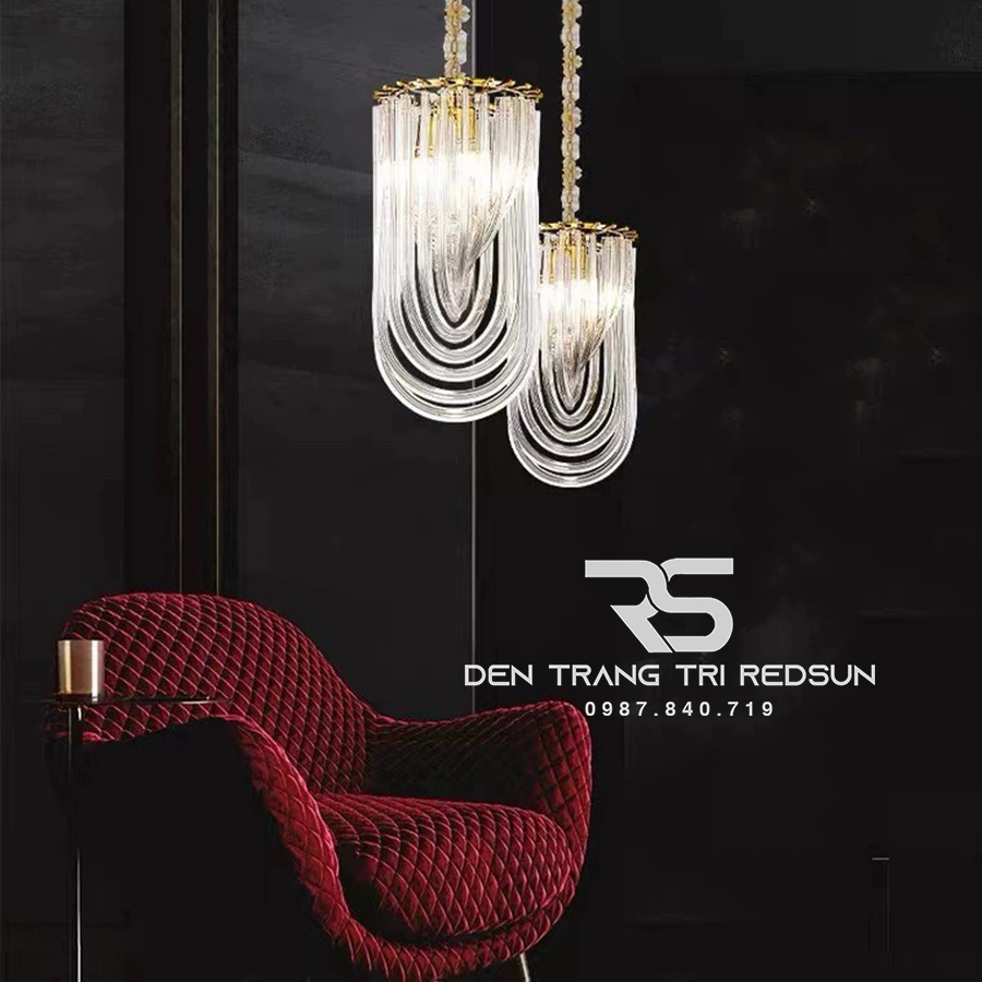 Đèn Thả Trần Hiện Đại Phong Cách Bắc Âu Pha Lê DC-L013