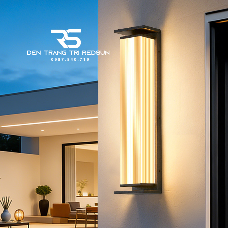 Đèn Tường Chống Nước Trang Trí Ngoài Trời Nhà Hàng, Khách Sạn, Biệt Thự, Nhà Ở DTOD-001