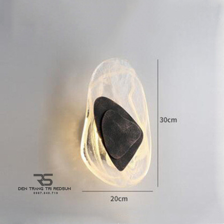 Đèn Tường Trang Trí Phòng Khách, Phòng Ngủ, Cầu Thang Phong Cách Bắc Âu Chất Liệu Pha Lê DT-118