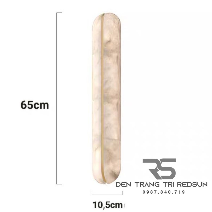 Đèn Tường Trang Trí Phòng Khách, Phòng Ngủ, Cầu Thang Phong Cách Bắc Âu Chất Liệu Giả Đá Cẩm Thạch DT-133