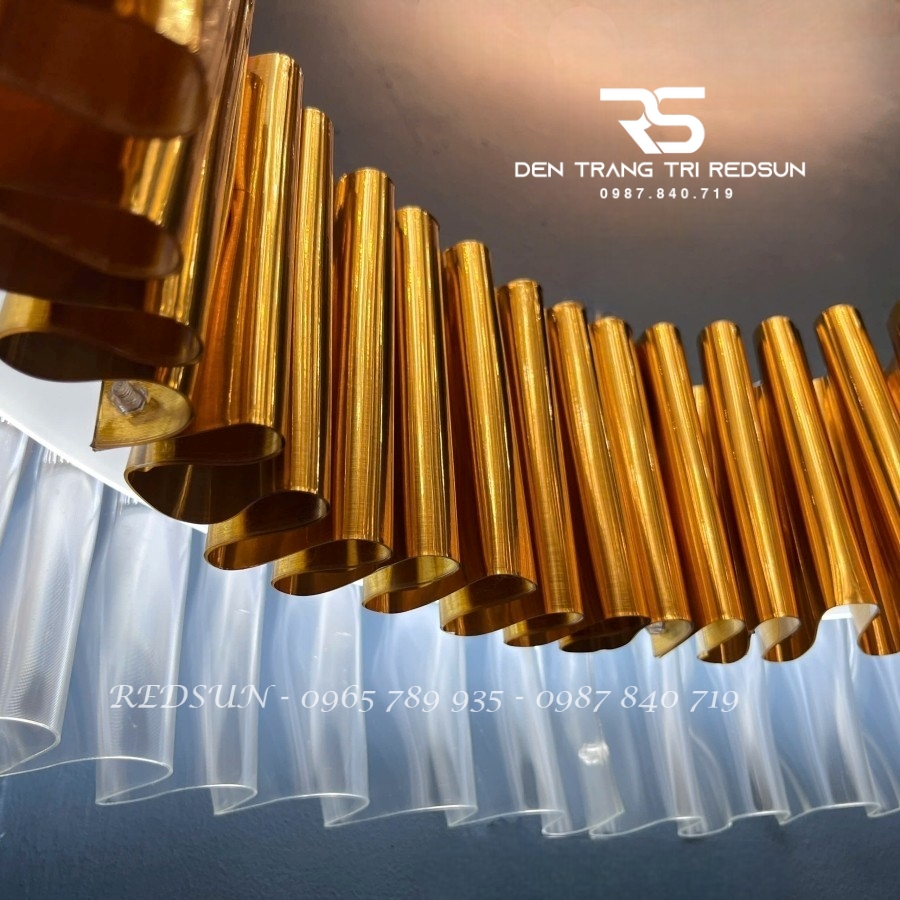 Đèn Chùm Phòng Khách Hiện Đại Phong Cách Bắc Âu Chất Liệu Acrylic DC-L046