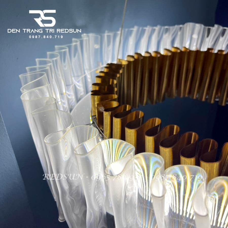 Đèn Chùm Phòng Khách Hiện Đại Phong Cách Bắc Âu Chất Liệu Acrylic DC-L046