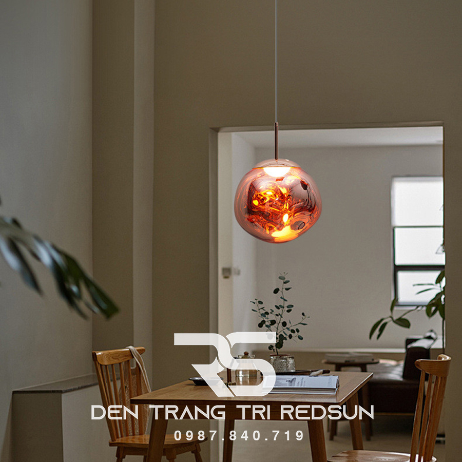 Đèn Thả Trần Hiện Đại Nham Thạch Phong Cách Bắc Âu Chất Liệu Thuỷ Tinh CDT-T053