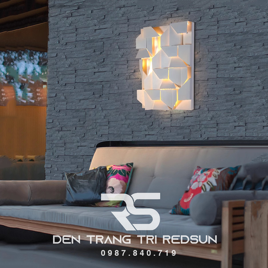 Tranh Đèn Treo Tường Nghệ Thuật Trang Trí Phòng Khách, Phòng Ngủ, Hành Lang Phong Cách Bắc Âu DDC-006