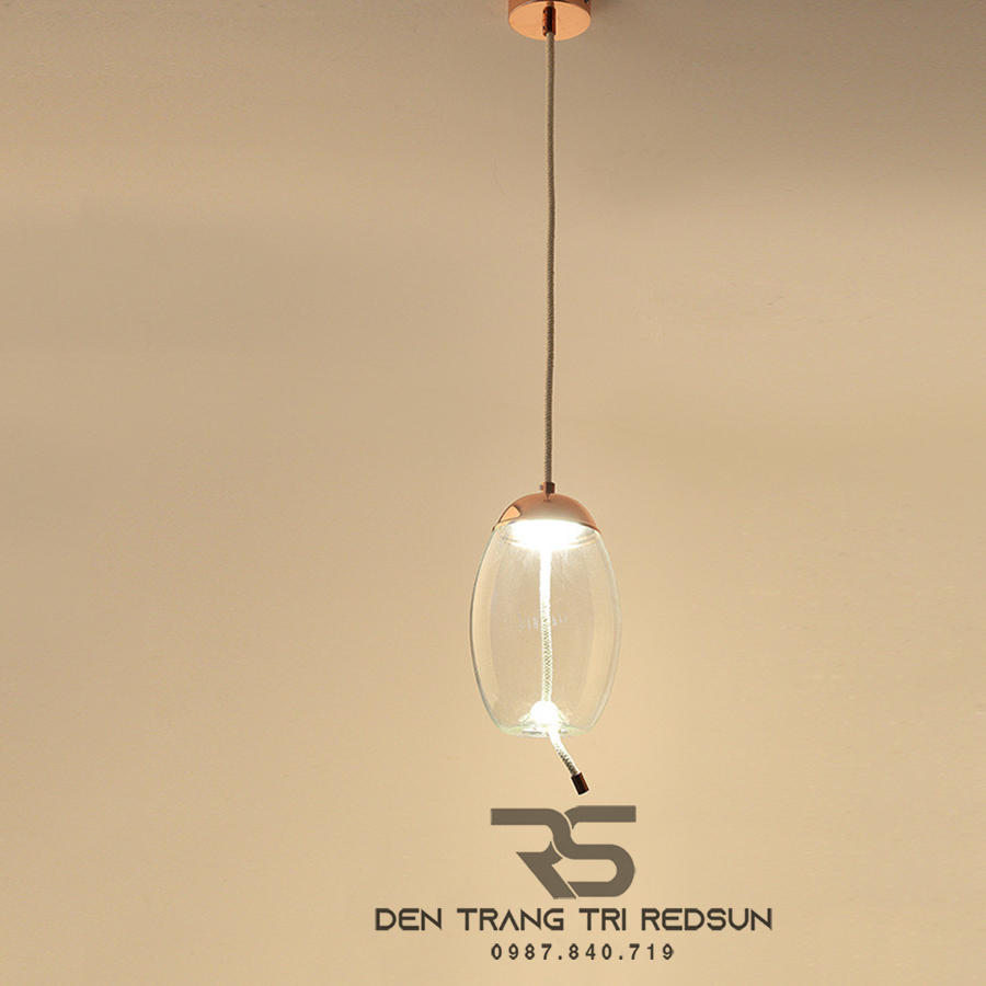 Đèn Thả Bàn Ăn Hiện Đại Bắc Âu Choá Thuỷ Tinh CDT-T032