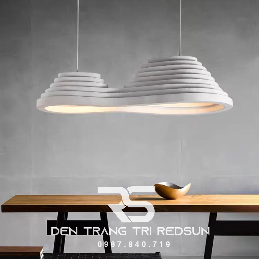 Đèn Thả Bàn Ăn Hiện Đại Bậc Thang Đôi Phong Cách Nhật Bản Wabi-sabi DC-T078A