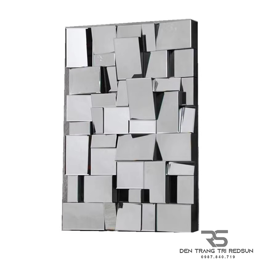 Gương Treo Tường Nghệ Thuật Trang Trí Phòng Khách, Phòng Ngủ, Hành Lang, Phòng Làm Việc GDC-003