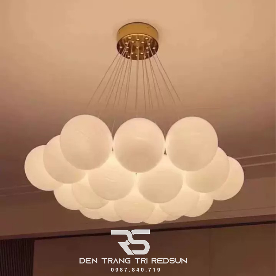Đèn Chùm Phòng Khách Hiện Đại Bắc Âu Bong Bóng DC-L057