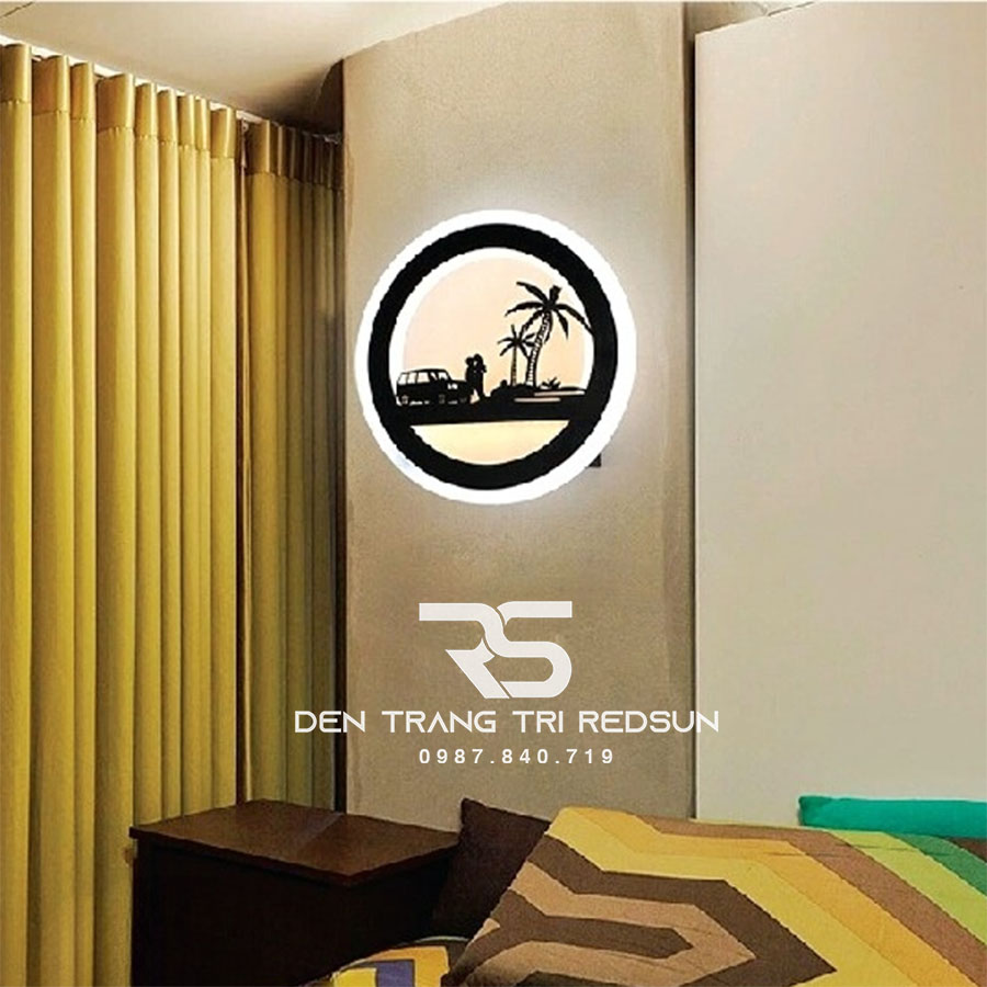 Đèn Led Tường Trang Trí Phòng Khách, Phòng Ngủ, Cầu Thang Phong Cách Bắc Âu C6412