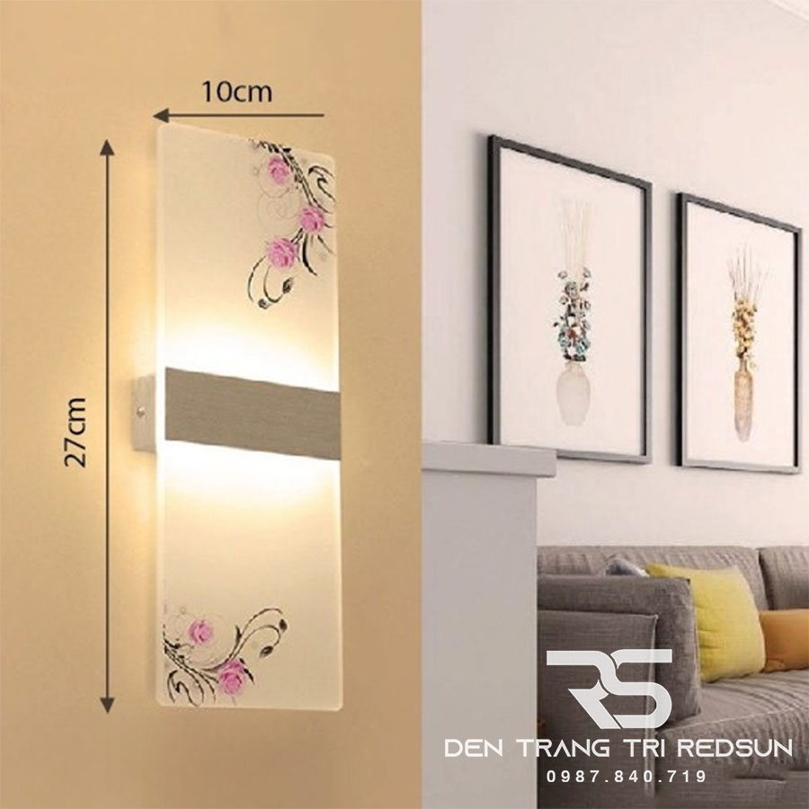Đèn Led Tường Trang Trí Phòng Khách, Phòng Ngủ, Cầu Thang Phong Cách Bắc Âu C6466
