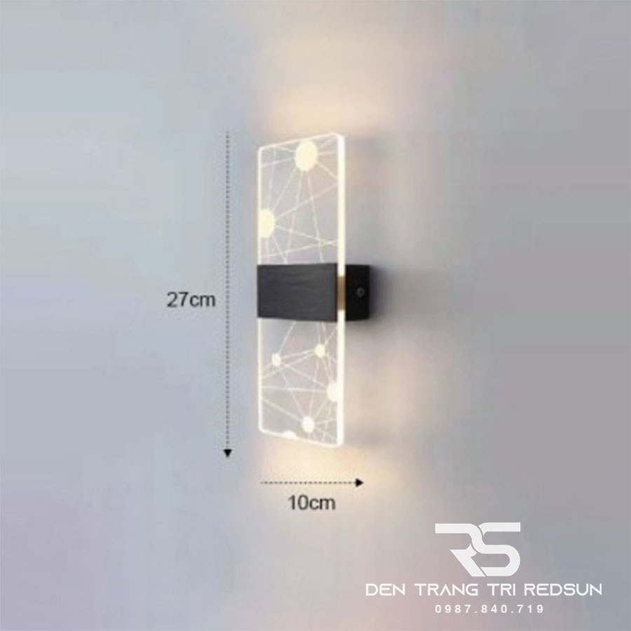 Đèn Led Tường Trang Trí Phòng Khách, Phòng Ngủ, Cầu Thang Phong Cách Bắc Âu C6491