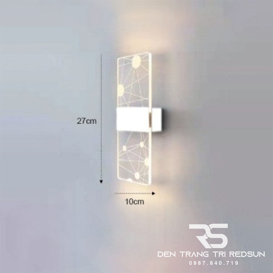 Đèn Led Tường Trang Trí Phòng Khách, Phòng Ngủ, Cầu Thang Phong Cách Bắc Âu C6491