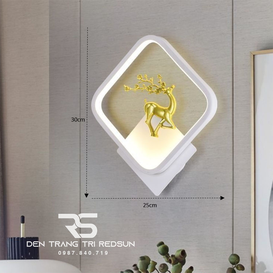 Đèn Led Tường Trang Trí Phòng Khách, Phòng Ngủ, Cầu Thang Phong Cách Bắc Âu C6595