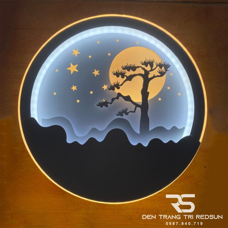 Đèn Led Tường Trang Trí Phòng Khách, Phòng Ngủ, Cầu Thang Phong Cách Bắc Âu C6705