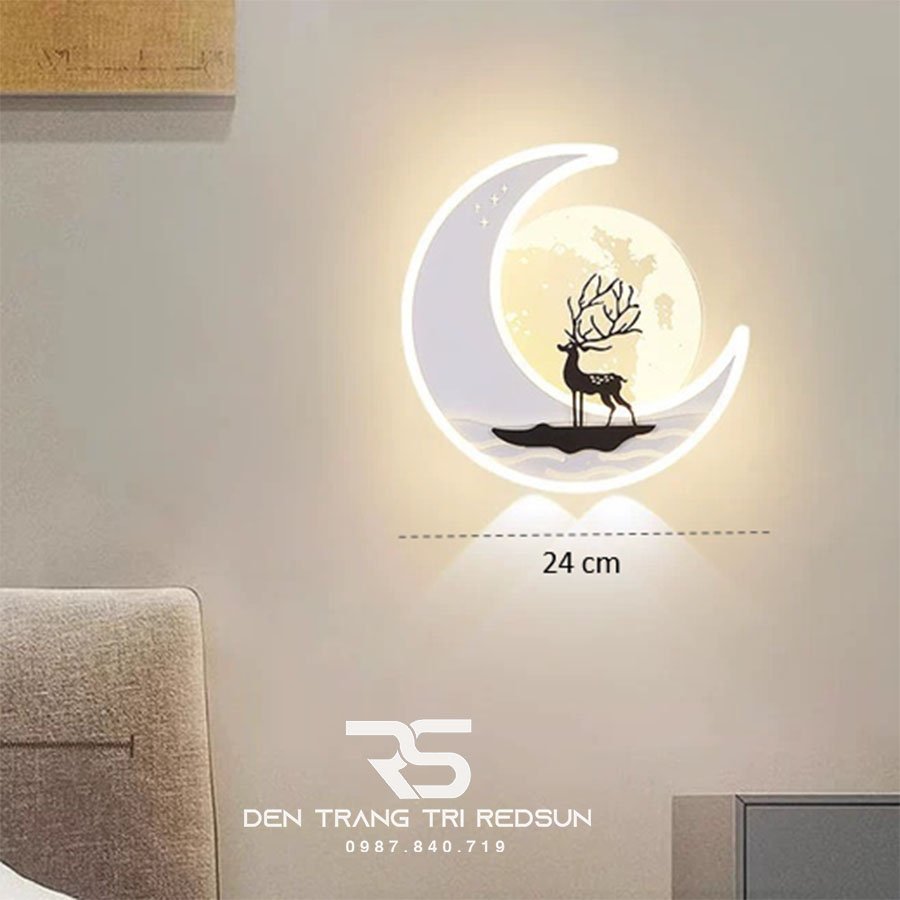 Đèn Led Tường Trang Trí Phòng Khách, Phòng Ngủ, Cầu Thang Phong Cách Bắc Âu C6709