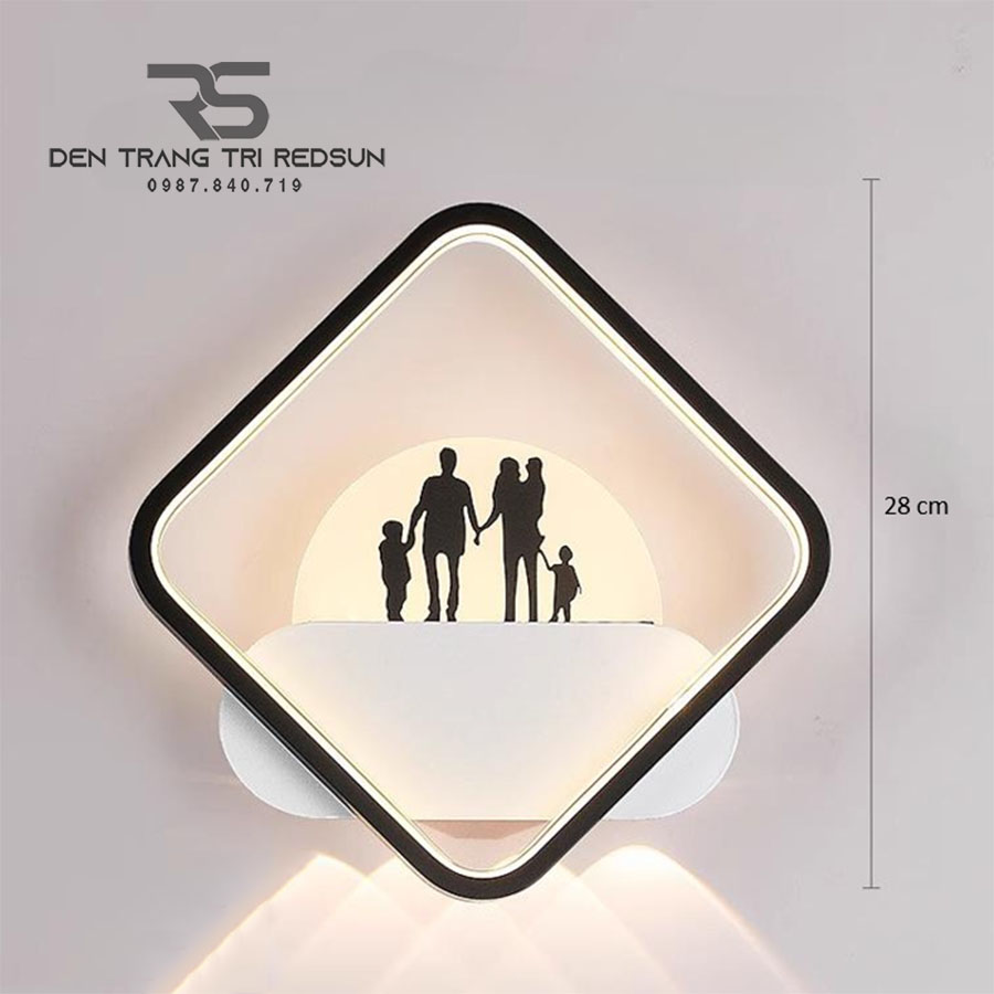 Đèn Led Tường Trang Trí Phòng Khách, Phòng Ngủ, Cầu Thang Phong Cách Bắc Âu C6711