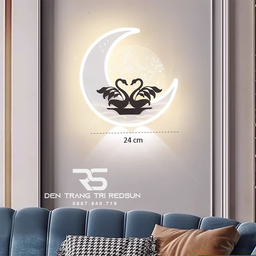 Đèn Led Tường Trang Trí Phòng Khách, Phòng Ngủ, Cầu Thang Phong Cách Bắc Âu C6714