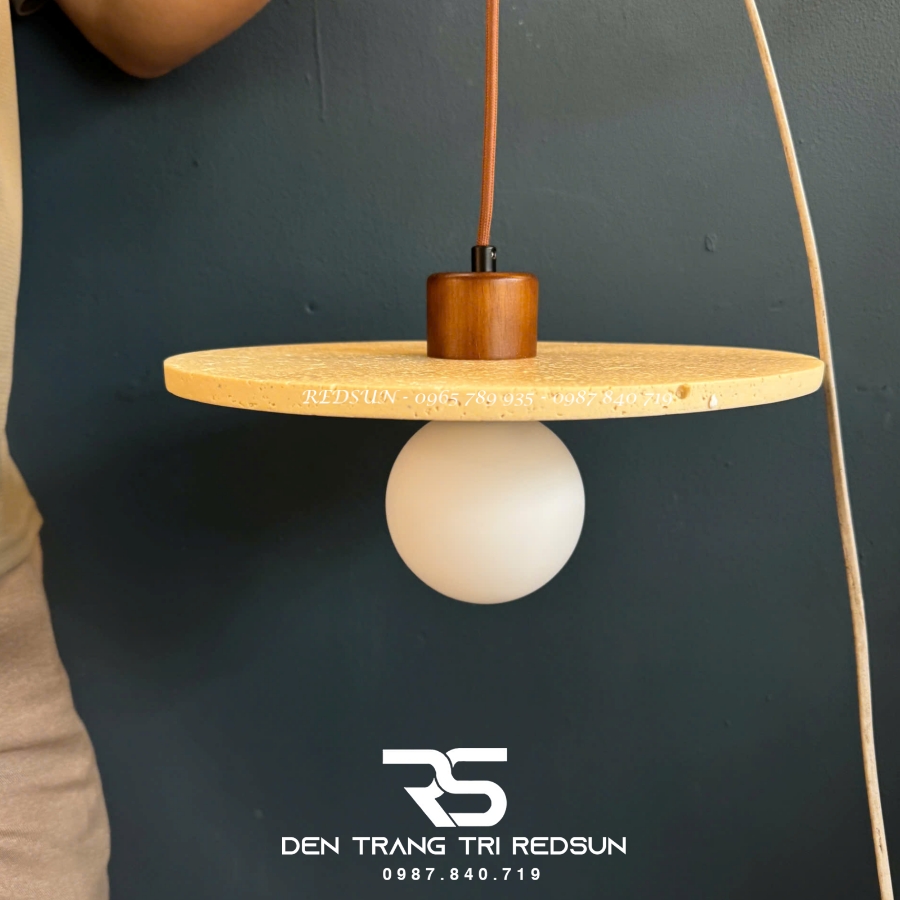Đèn Thả Trần Phòng Ăn, Phòng Ngủ Phong Cách Wabisabi CDT-1042