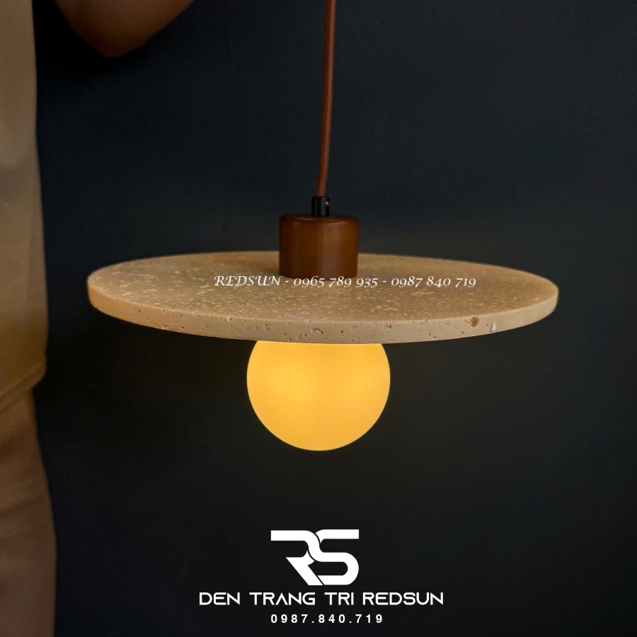 Đèn Thả Trần Phòng Ăn, Phòng Ngủ Phong Cách Wabisabi CDT-1042