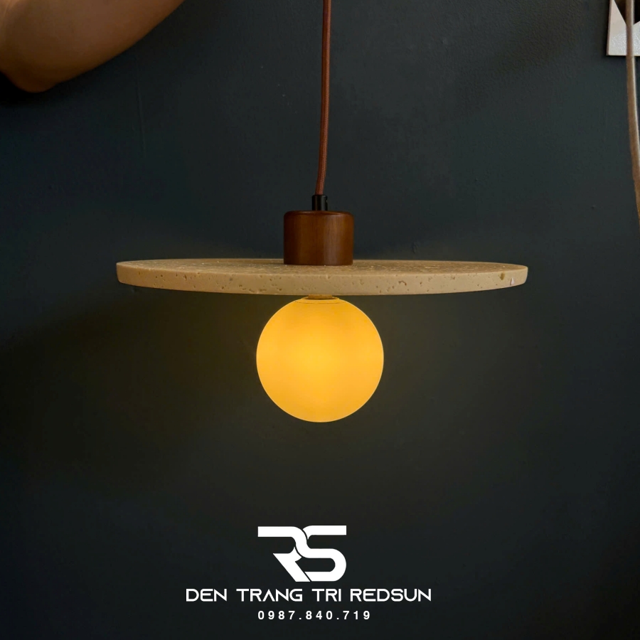 Đèn Thả Trần Phòng Ăn, Phòng Ngủ Phong Cách Wabisabi CDT-1042