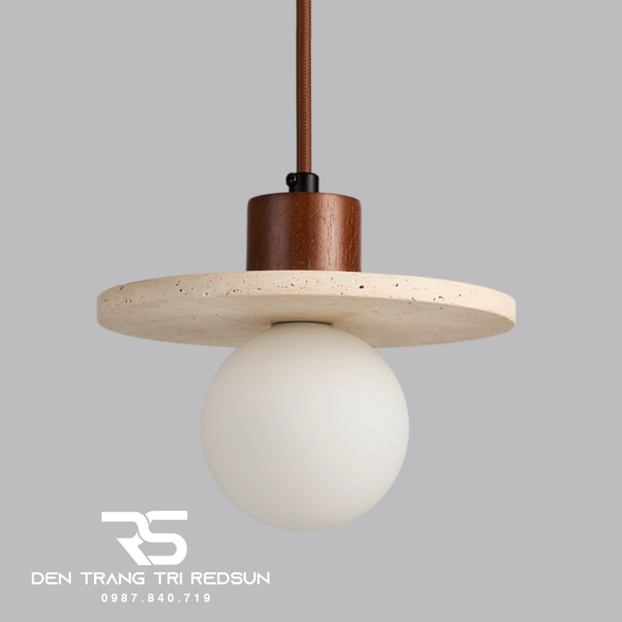 Đèn Thả Trần Phòng Ăn, Phòng Ngủ Phong Cách Wabisabi CDT-1042