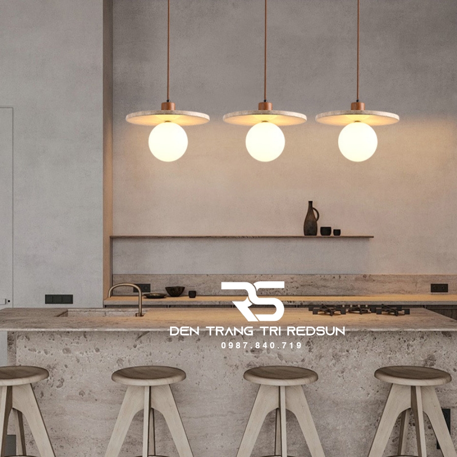 Đèn Thả Trần Phòng Ăn, Phòng Ngủ Phong Cách Wabisabi CDT-1042