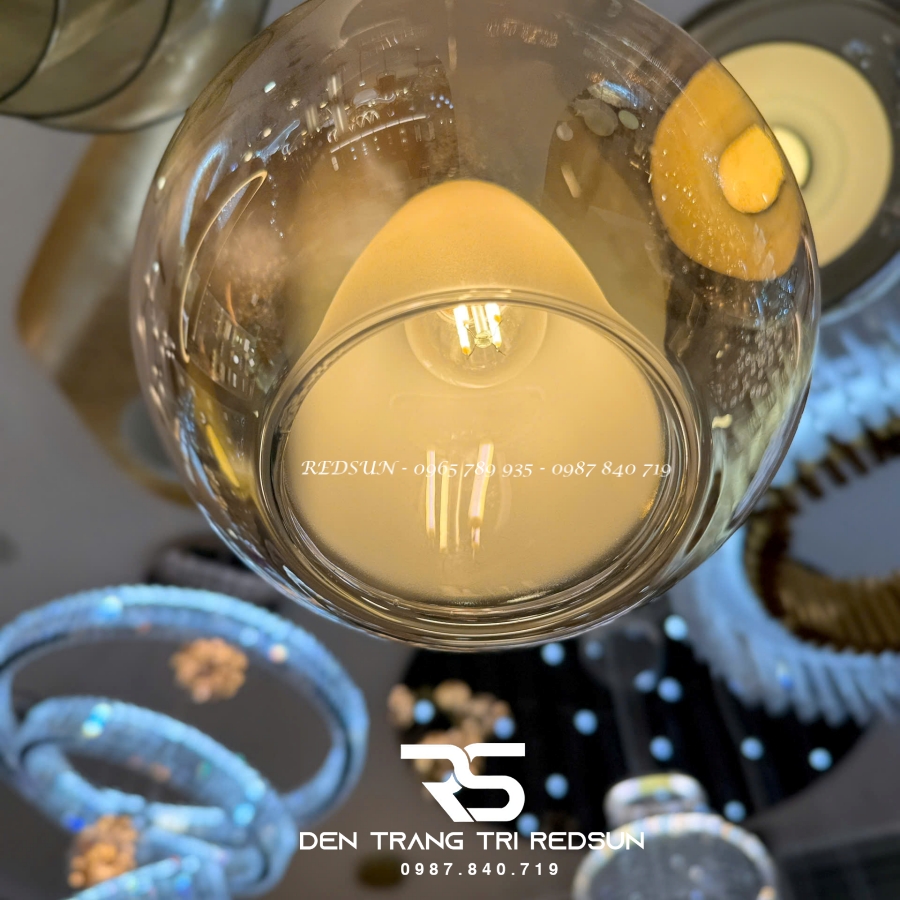 Đèn Thả Trần Hiện Đại Trang Trí  Phòng Ăn, Phòng Ngủ Phong Cách Bắc Âu CDT-1062