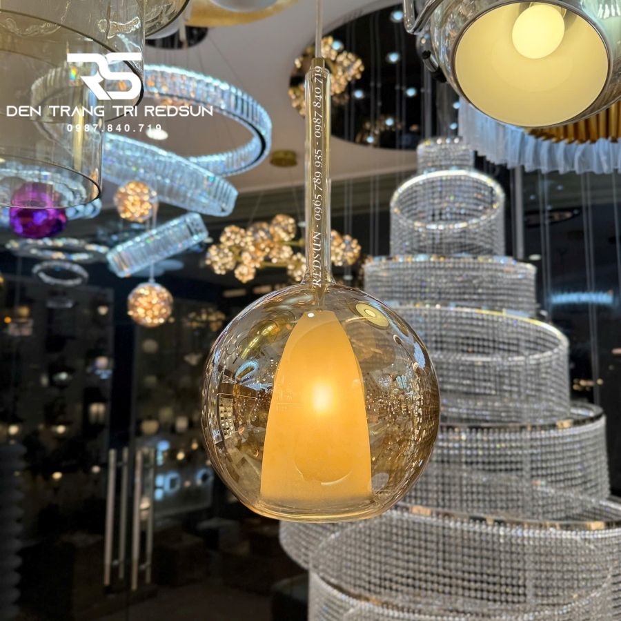 Đèn Thả Trần Hiện Đại Trang Trí  Phòng Ăn, Phòng Ngủ Phong Cách Bắc Âu CDT-1062