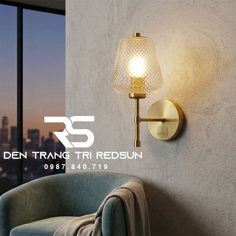 Đèn Tường Hiện Đại Trang Trí Phòng Khách, Cầu Thang DT-C2452/1
