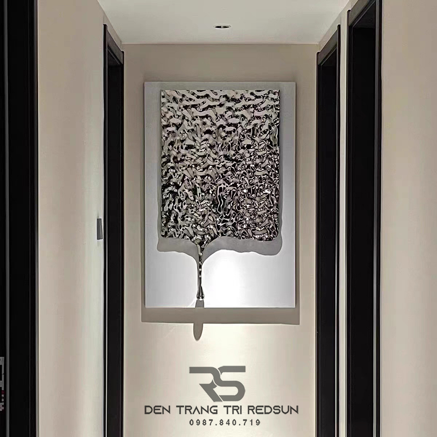 Tranh Treo Tường Nghệ Thuật Trang Trí Phòng Khách, Phòng Ngủ, Hành Lang Gợn Sóng Phong Cách Hiện Đại DDC-002