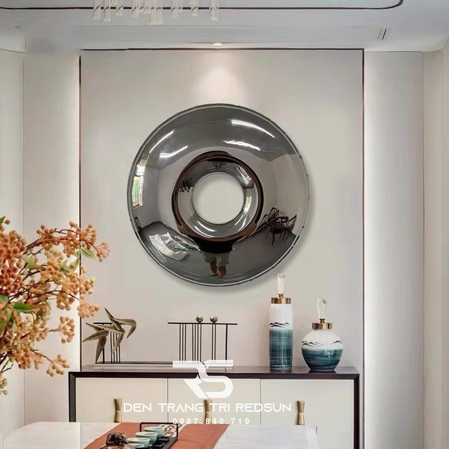 Gương Treo Tường Nghệ Thuật Trang Trí Phòng Khách, Phòng Ăn, Hành Lang Phong Cách Bắc Âu GDC-008