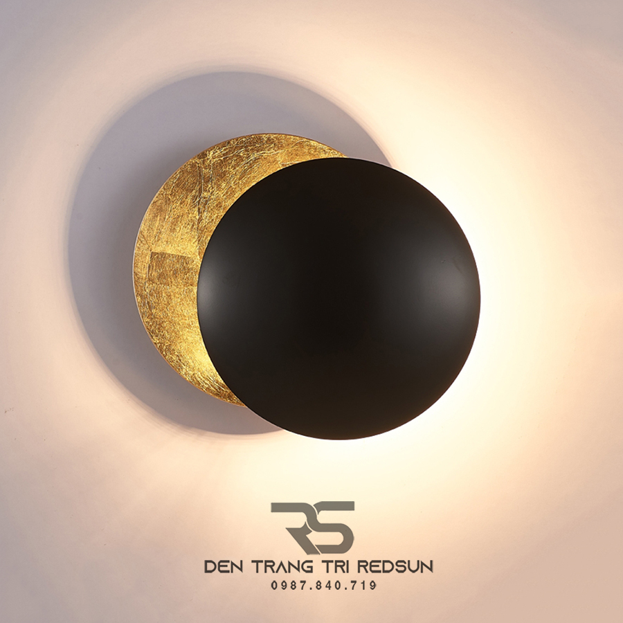Đèn Tường Trang Trí Phòng Khách, Phòng Ngủ, Cầu Thang Nguyệt Thực Phong Cách Bắc Âu  DT-116