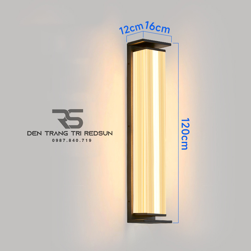 Đèn Tường Chống Nước Trang Trí Ngoài Trời Nhà Hàng, Khách Sạn, Biệt Thự, Nhà Ở DTOD-001