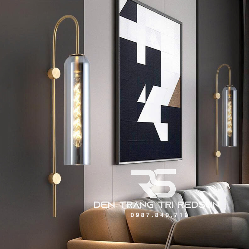 Đèn Tường Trang Trí Phòng Khách, Phòng Ngủ, Cầu Thang Phong Cách Bắc Âu DT-L001