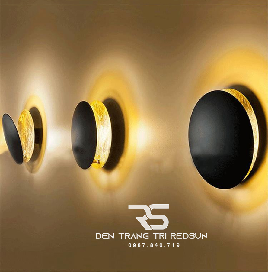 Đèn Tường Trang Trí Phòng Khách, Phòng Ngủ, Cầu Thang Nguyệt Thực Phong Cách Bắc Âu  DT-116