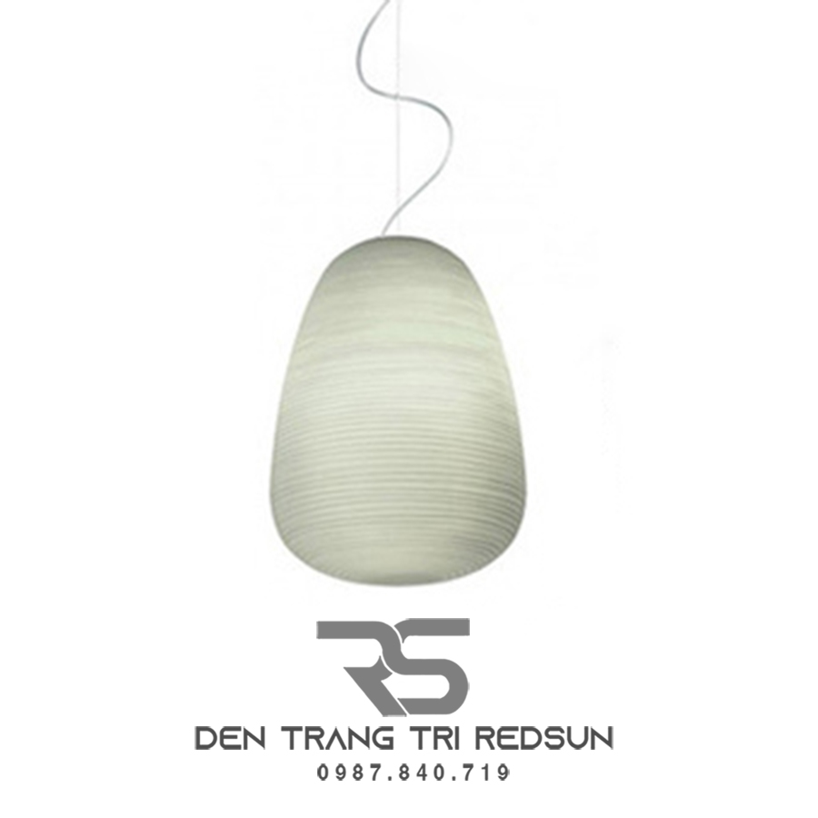 Đèn Thả Trần Hiện Đại Chất Liệu Thuỷ Tinh Nhăn Phong Cách Bắc Âu CDT-T044 Dáng A